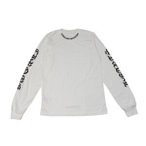 Chrome Hearts Neck Logo Long Sleeve T-Shirt White